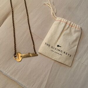The Giving Keys Fearless Necklace
